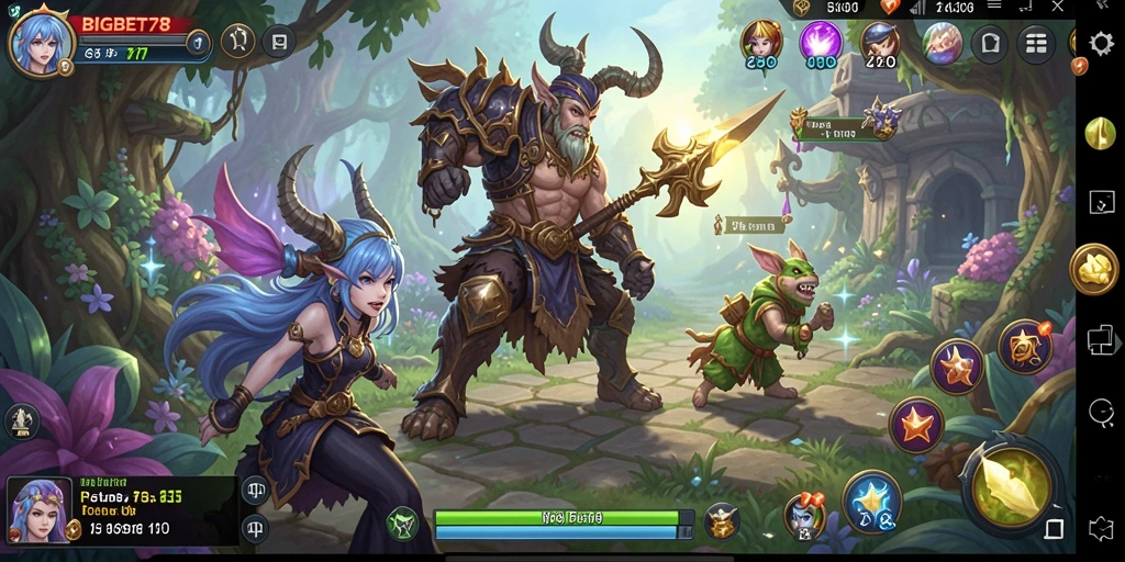 Tampilan gameplay seru di BIGBET78 dengan petualangan mengasyikkan.