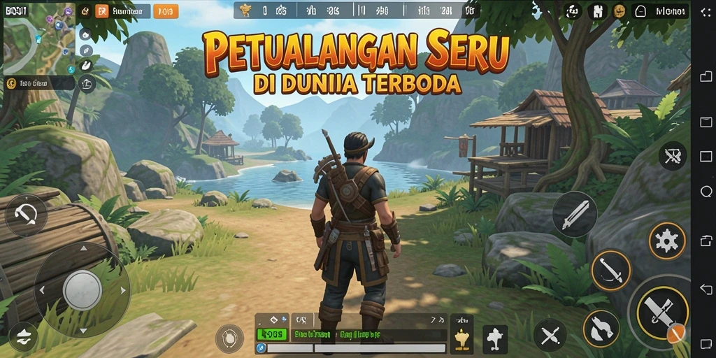 Gameplay seru dan menantang dari BOS01 di dunia Open World.