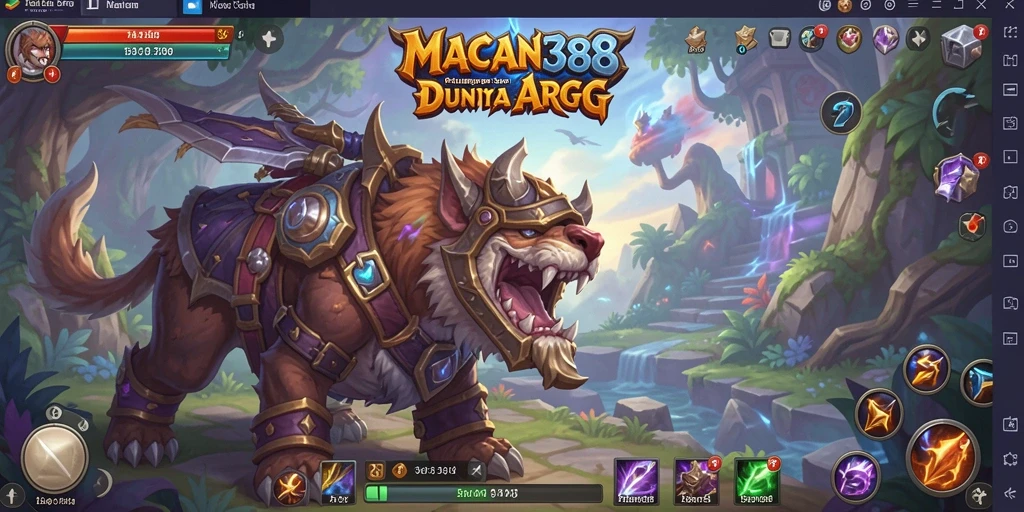 Tangkapan layar utama dari gameplay seru ARPG di MACAN388.