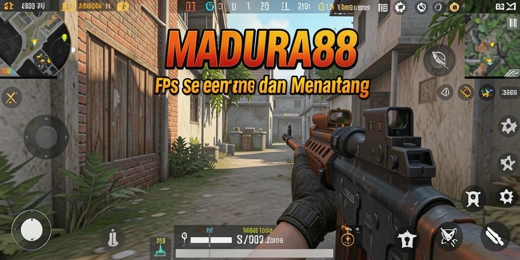 Tangkapan layar gameplay MADURA88 yang menampilkan aksi FPS yang mendebarkan.