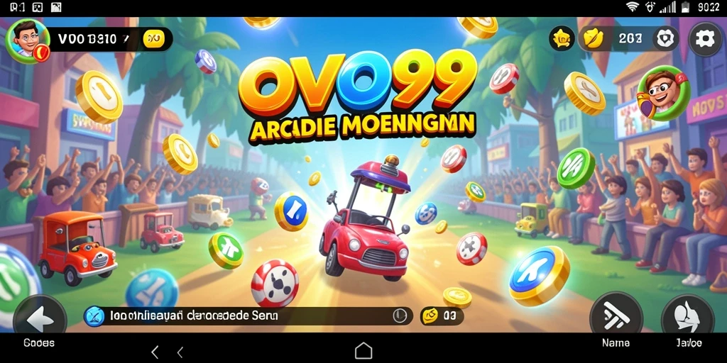 Tampilan gameplay OVO99 yang seru dan penuh aksi.